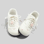Damen Sneakers mit floralem Design und komfortabler Sohle