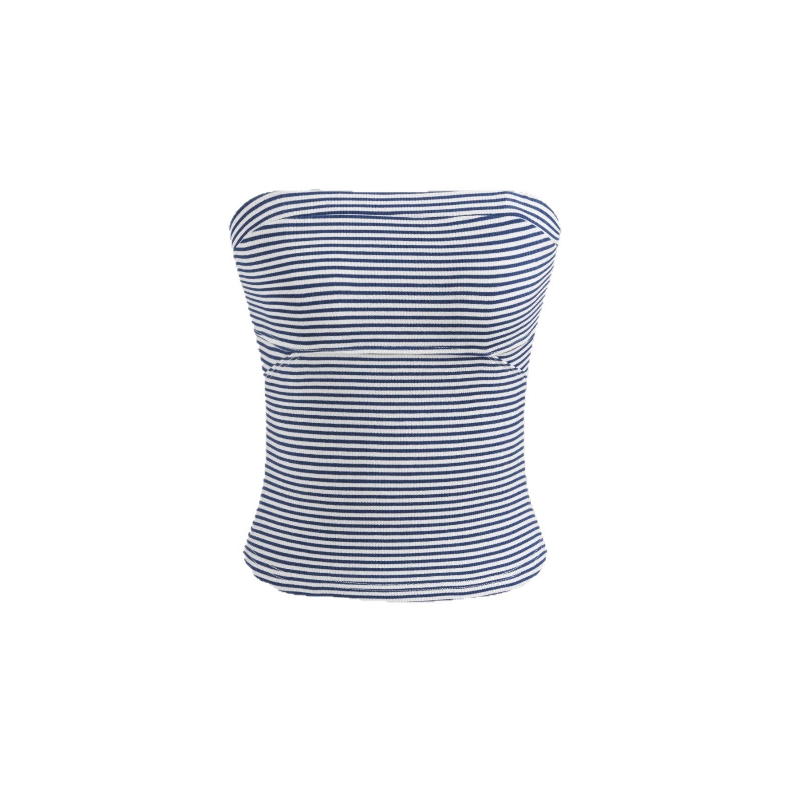 Damen Bandeau-Top mit feinen Streifen R&B