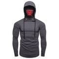 Herren Kapuzenpullover mit kreativem Totenkopf-Design