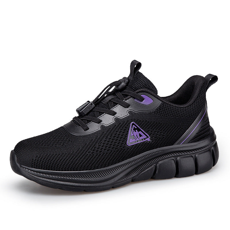 Damen Lauf-Sneaker mit atmungsaktivem Mesh-Obermaterial und flexiblem Design