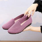 Damen Komfortable Slip-On Freizeit-Schuhe mit atmungsaktiver Struktur R&B