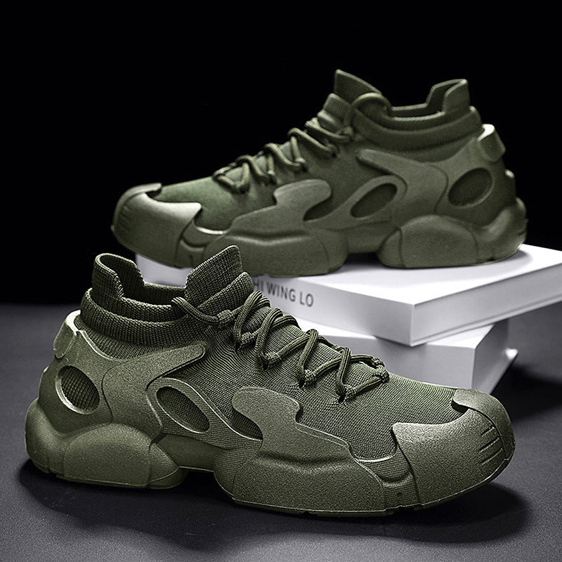 Damen Sportliche High-Performance Sneakers mit atmungsaktiver Strickoberfläche R&B