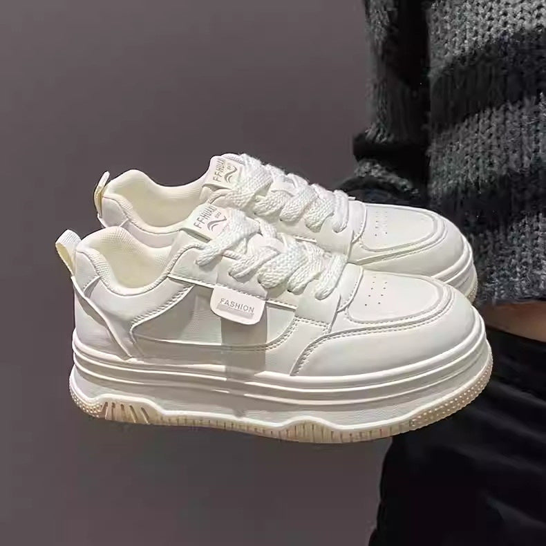 Damen Stadtliche Chunky Sneakers mit dicker Sohle und sportlichem Design R&B