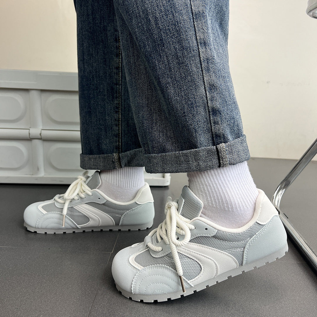 Damen Sportliche Sneakers mit atmungsaktivem Mesh-Obermaterial und flexiblem Sohlenprofil R&B