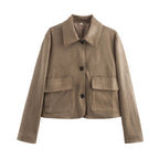 Damen trendige Synthetikjacke R&B