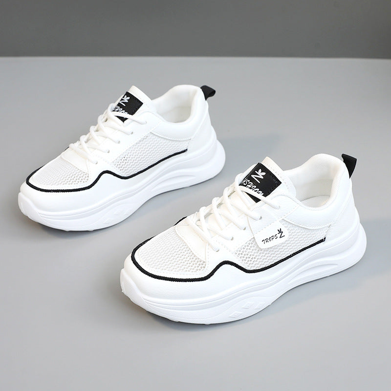 Damen Sneakers mit atmungsaktivem Mesh-Obermaterial und stoßdämpfender Sohle R&B
