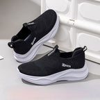 Damen Atmungsaktive Slip-On Sneakers mit elastischer Sohle
