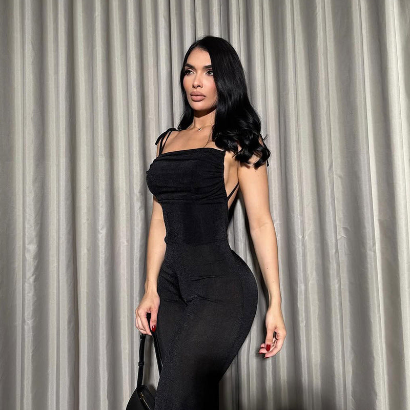 Damen Eleganter Jumpsuit mit figurformendem Schnitt R&B