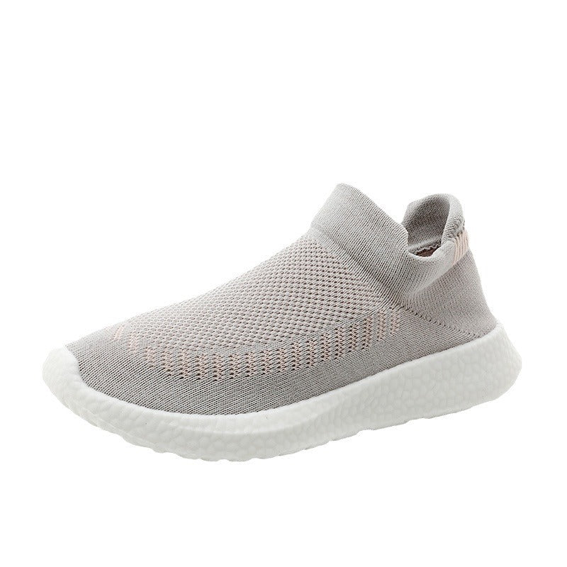Damen bequeme und atmungsaktive Slip-On Sneakers mit flexiblem Sohlenprofil R&B