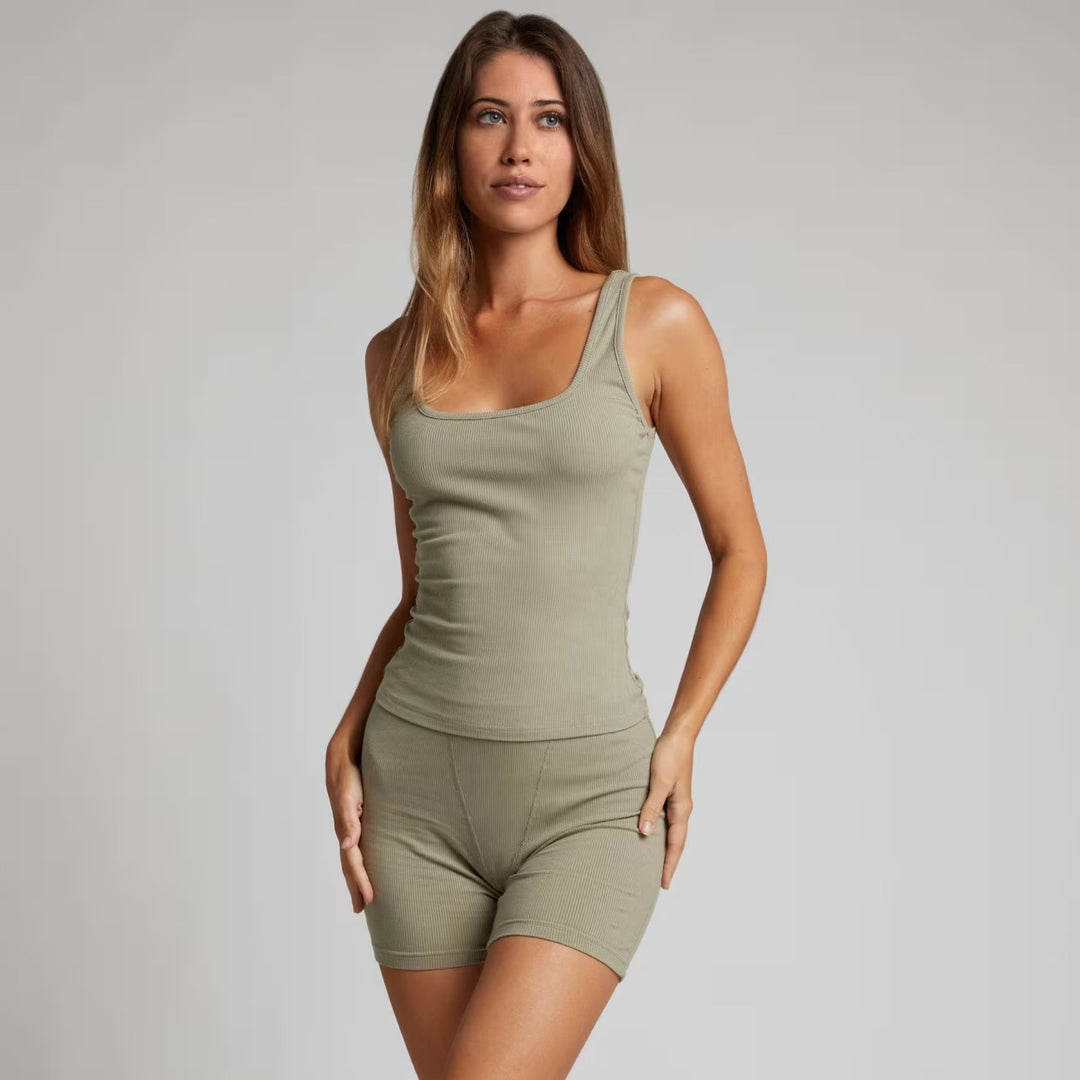 Damen bequemes Lockeres Sport-Set mit weitem Schnitt und elastischem Bund R&B
