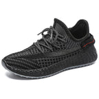 Damen atmungsaktive Sneakers mit flexiblem Obermaterial und dämpfender Sohle R&B