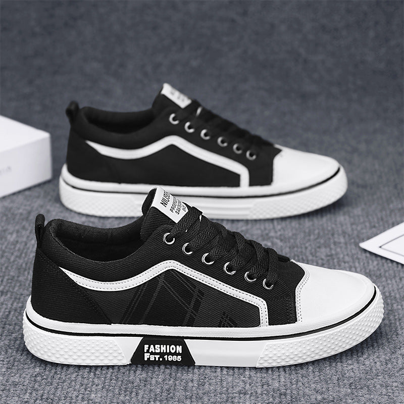 Damen Modische Low-Top Sneakers mit grafischen Akzenten R&B
