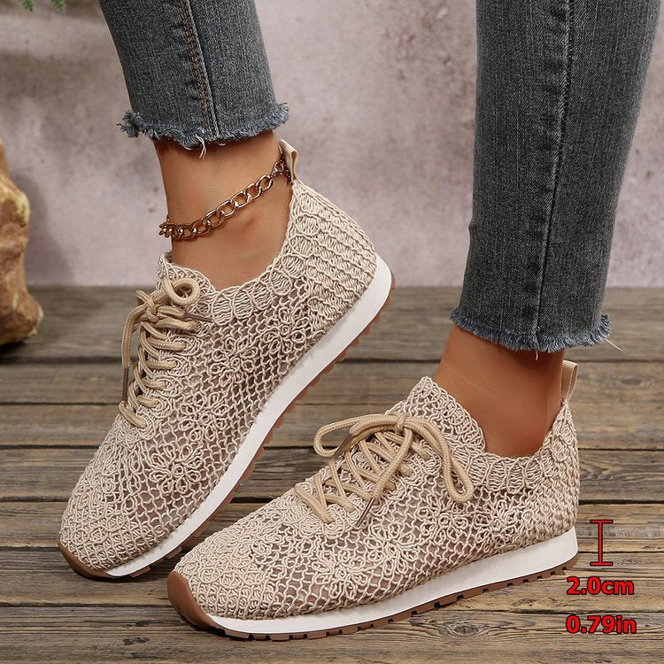 Damen Sportliche Komfort-Sneaker mit atmungsaktivem Obermaterial R&B