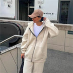 Damen Hoodie und Jogginghose mit weitem Schnitt R&B