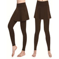 Damen Leggings mit integrierter Skirtschnitt R&B