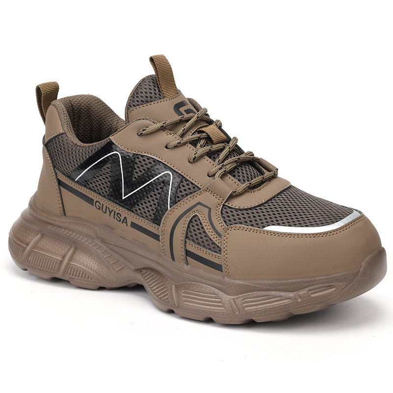 Herren Sportliche Freizeitschuhe mit atmungsaktiver Mesh-Oberfläche und dämpfender Sohle R&B