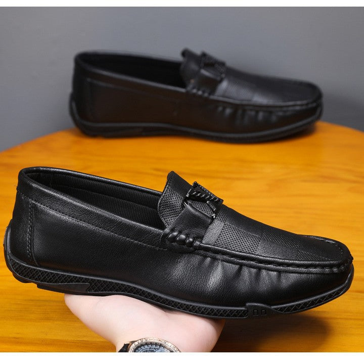 Herren Elegante Mokassins aus hochwertigem Leder mit rutschfester Sohle
