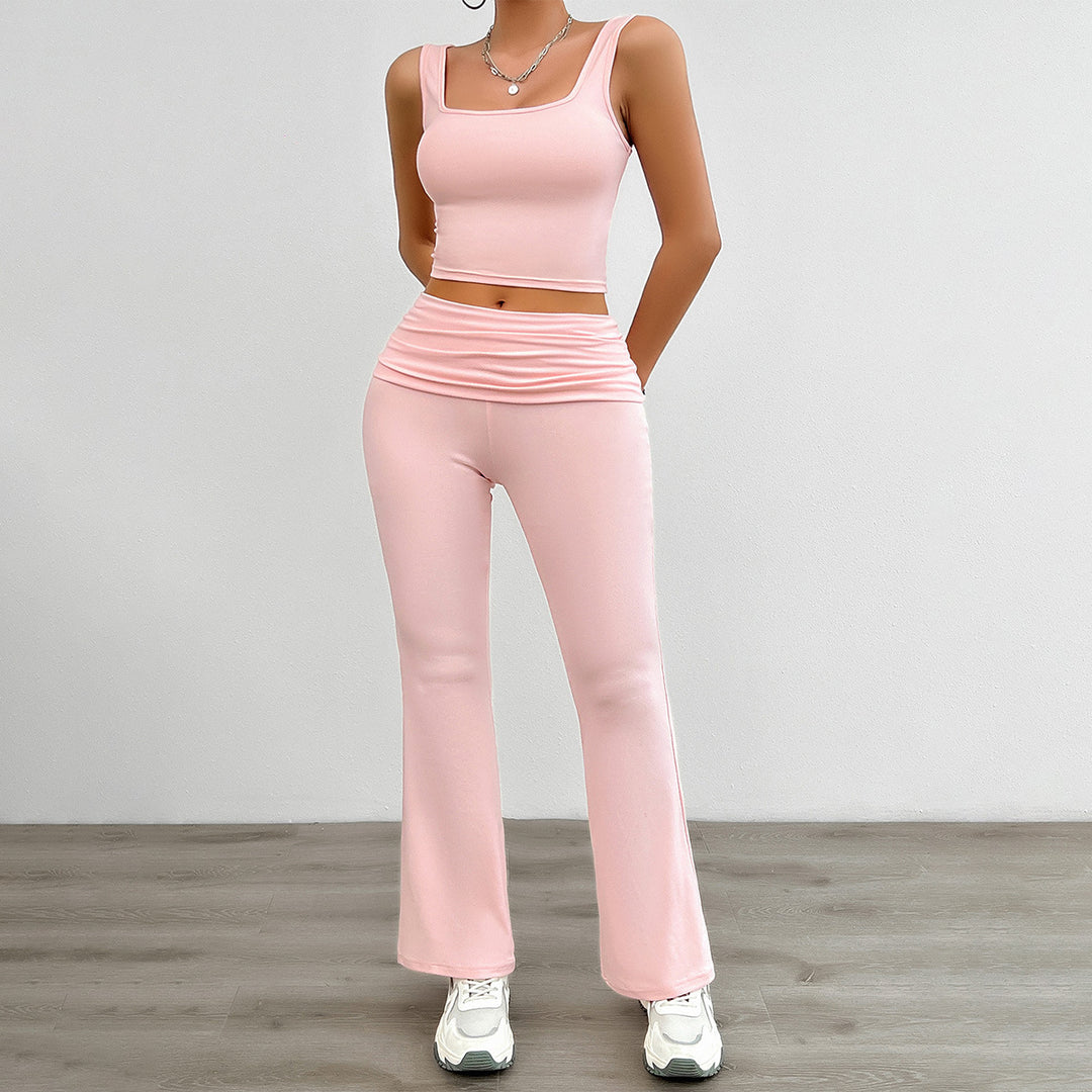 Damen Sportliches Zweiteiliges Set R&B