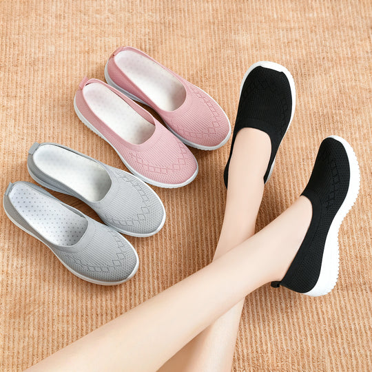 Damen Bequeme und atmungsaktive Slip-On Sneakers R&B