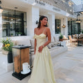 Damen Elegantes Abendkleid mit Rüschendetails