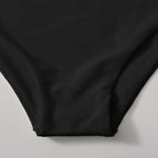 Damen Hochgeschnittener Bikini-Slip mit bequemem Bund R&B