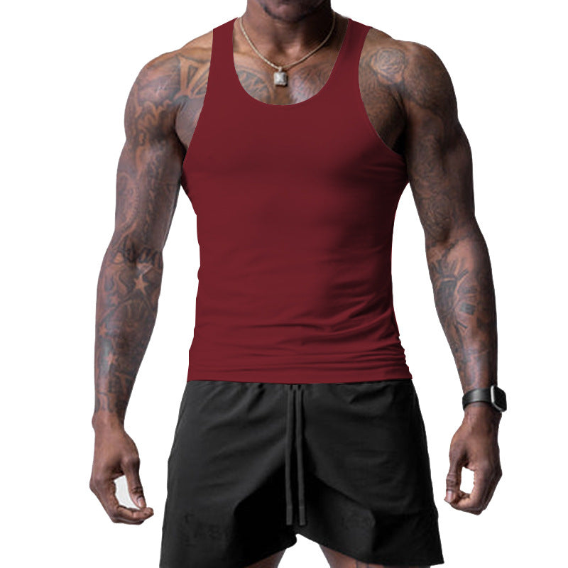Herren Sportliches Tanktop und Shorts Set R&B