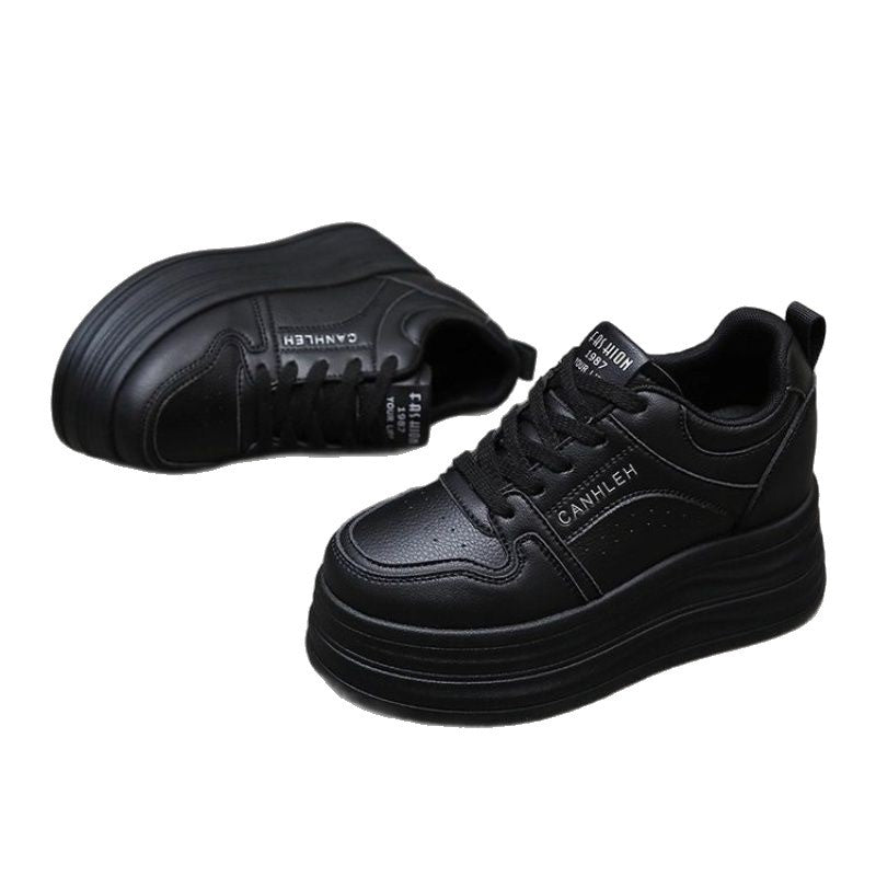 Damen Sportliche Plateau Sneakers
