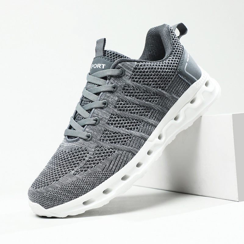Damen Sportliche atmungsaktive Sneakers mit flexibler Laufsohle R&B