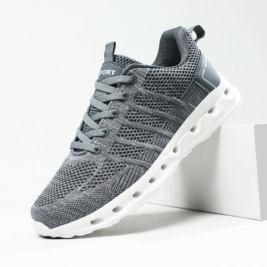 Damen Sportliche atmungsaktive Sneakers mit flexibler Laufsohle R&B