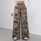 Damen weite Camouflage-Hose R&B