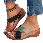 Damen Riemensandalen mit hochwertigem Leder und komfortablem Fußbett R&B