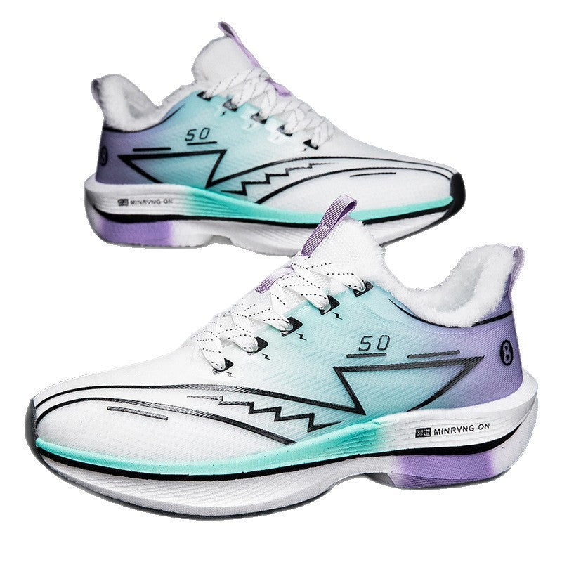 Damen Sportliche und bequeme Laufschuhe mit warmem Innenfutter und rutschfester Sohle R&B