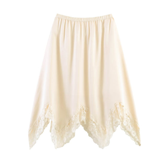 Damenrock mit eleganter Spitzenverzierung R&B