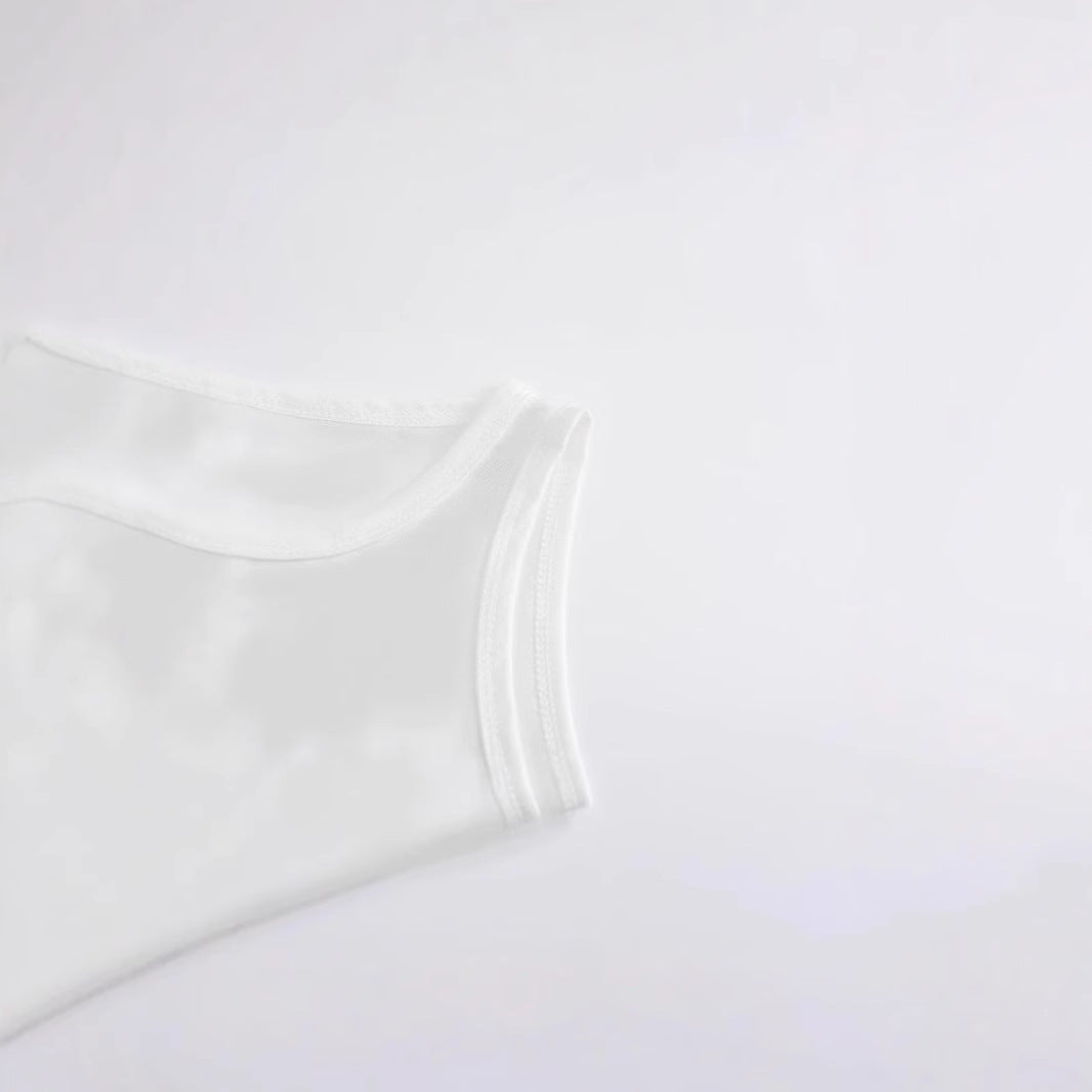 Damen Crop-Top mit frischem Zitronenmotiv und lässigem Schnitt R&B