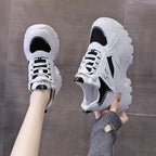 Damen Sportliche Sneakers mit atmungsaktiver Netzstruktur und dämpfender Sohle R&B