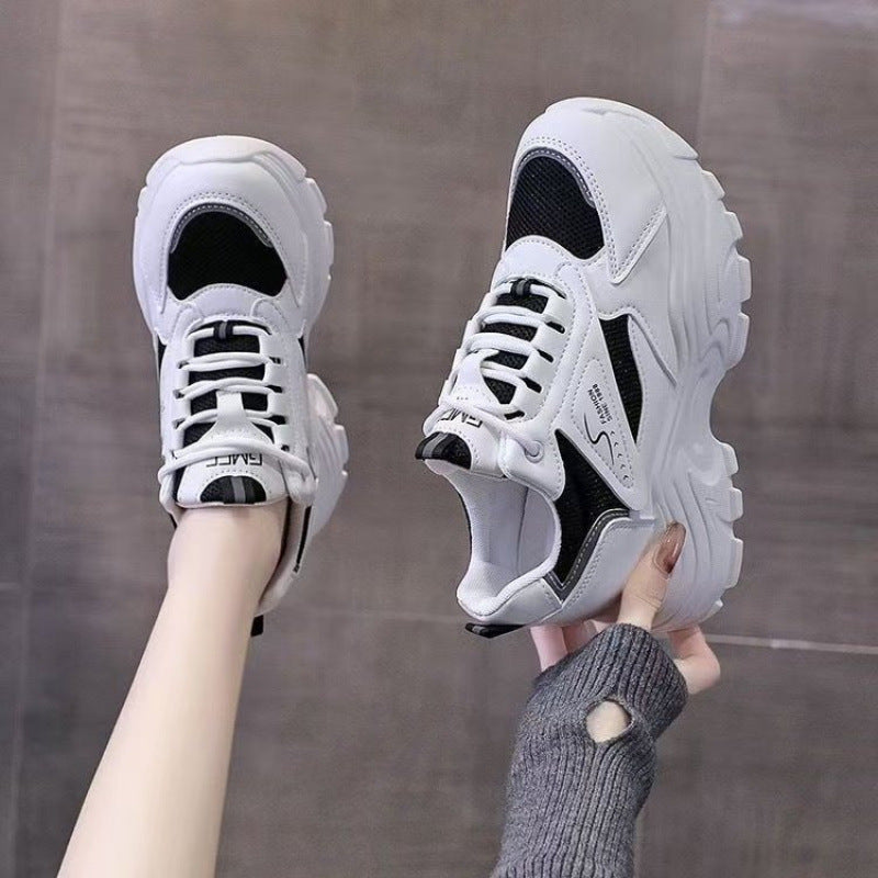 Damen Sportliche Sneakers mit atmungsaktiver Netzstruktur und dämpfender Sohle R&B