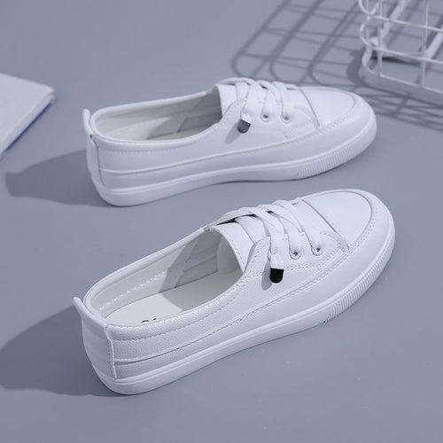 Weiße LowTop Sneakers Damen Ella R&B