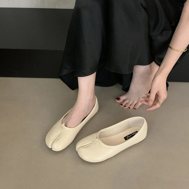 Damen Ballerina-Pantoletten mit innovativem Design und weichem Innenfutter R&B