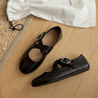 Damen Ballerinas mit verstellbarem Riemchen und komfortablem Fußbett R&B