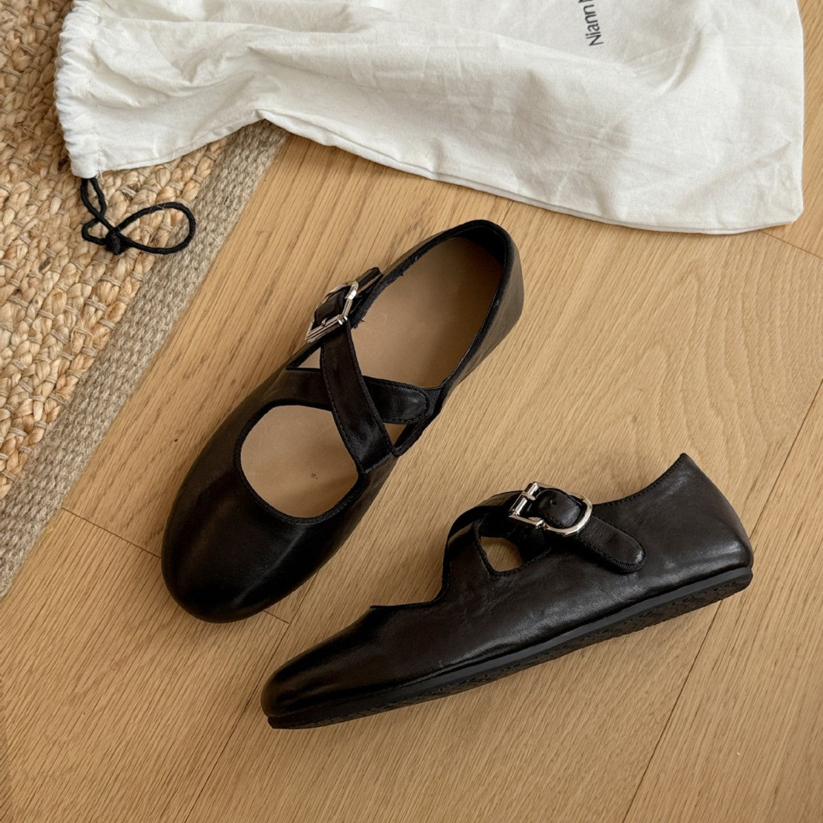 Damen Ballerinas mit verstellbarem Riemchen und komfortablem Fußbett R&B