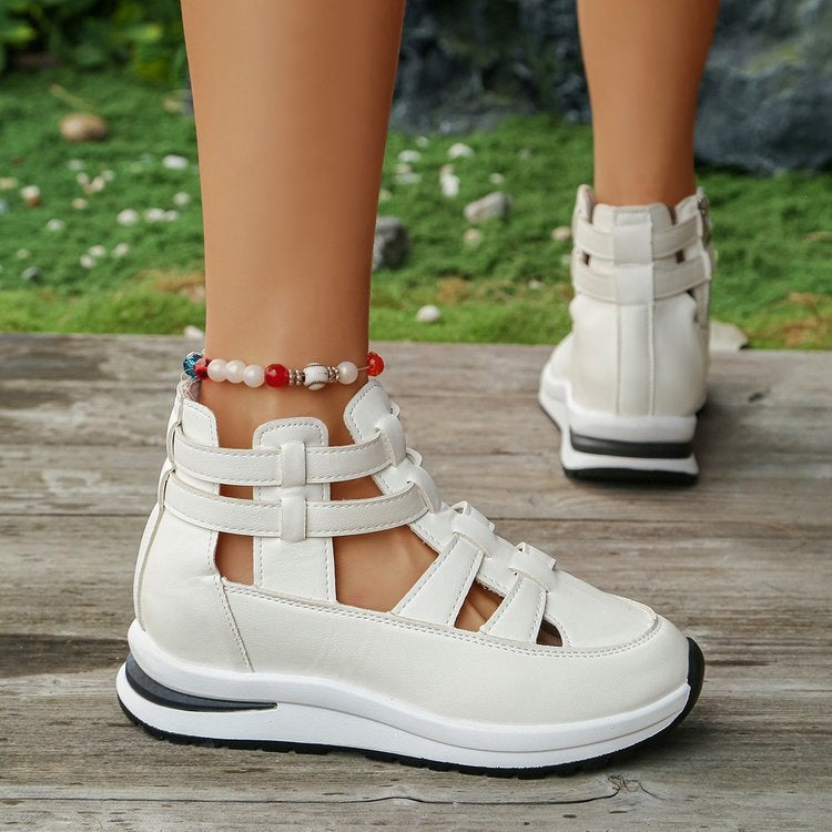 Damen Sportliche High-Top Sneakers mit atmungsaktivem Obermaterial R&B
