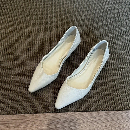 Damen elegante Ballerinas mit klassischem spitzen Design und bequemer Innensohle R&B