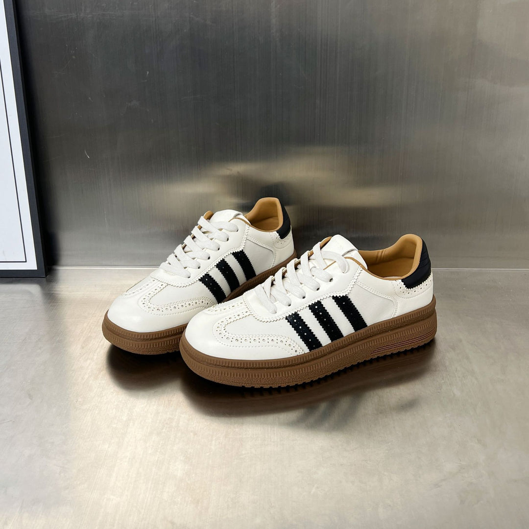 Damen sportliche Retro-Sneakers mit klassischem Design und atmungsaktiver Oberkonstruktion R&B