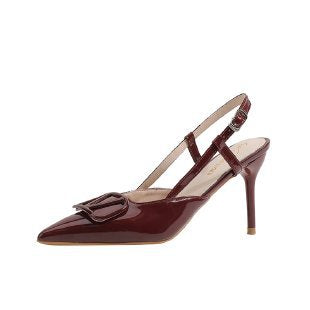 Damen Pumps mit eleganter Schnallen-Applikation R&B