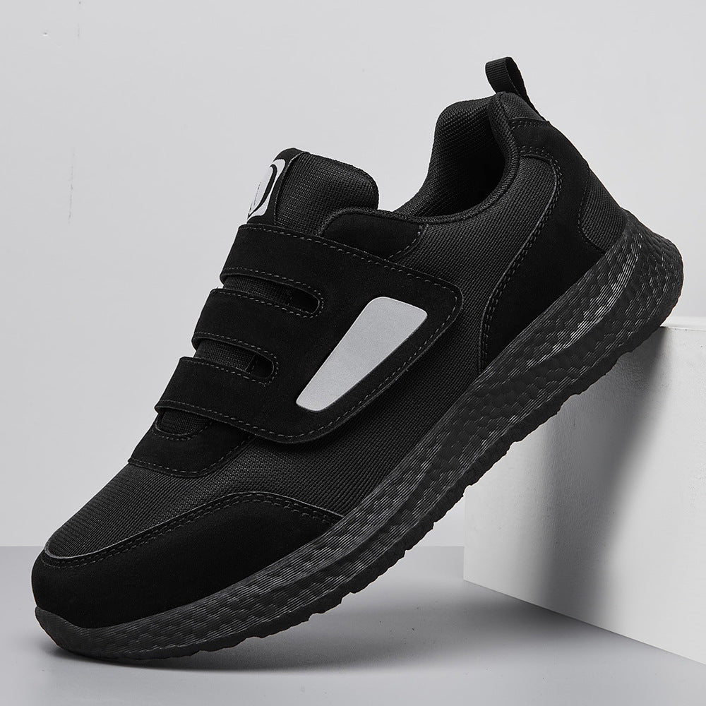 Damen Freizeitsneaker mit rutschfestem Klettverschluss und atmungsaktiver Oberflächenstruktur R&B