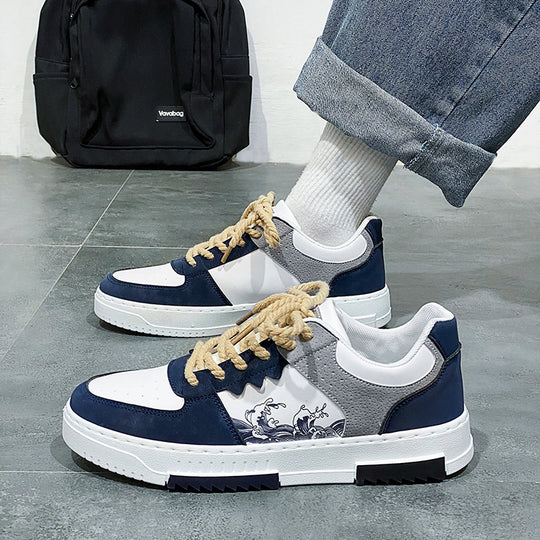 Herren Sportliche Design-Sneaker mit individueller Sohle R&B