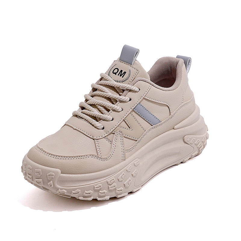 Damen Trendige Chunky Sneakers mit rutschfester Sohle und atmungsaktivem Obermaterial R&B