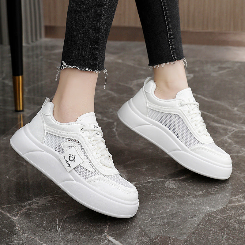 Damen modische Sneaker mit atmungsaktiver Mesh-Oberfläche und flexibler Sohle R&B