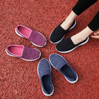 Damen Bequeme Slip-On Sneakers mit atmungsaktivem Obermaterial