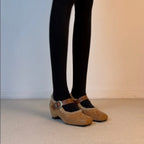 Damen stilvolle Hausschuhe mit Fleece Innenfutter R&B